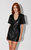 Harlynn Leather Dress - Black 
