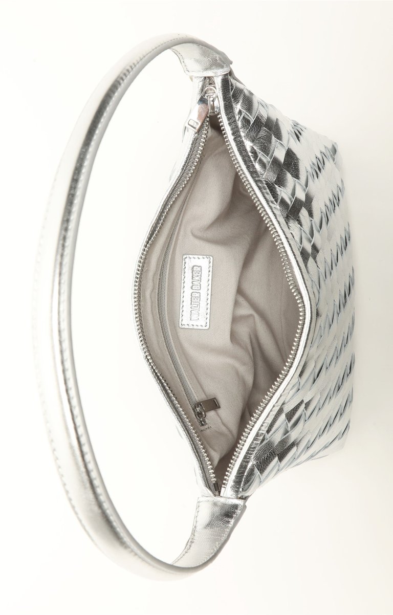 Hazel Shoulder Bag, Silver