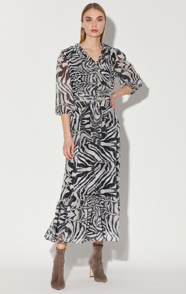 Hilani Skirt - Zebra Batik