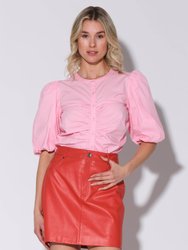 Janet Top, Petal Pink - Petal Pink