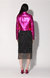 Jenny Jacket, Fuchsia Metallic - Leather