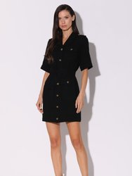 Kate Dress, Black - Black