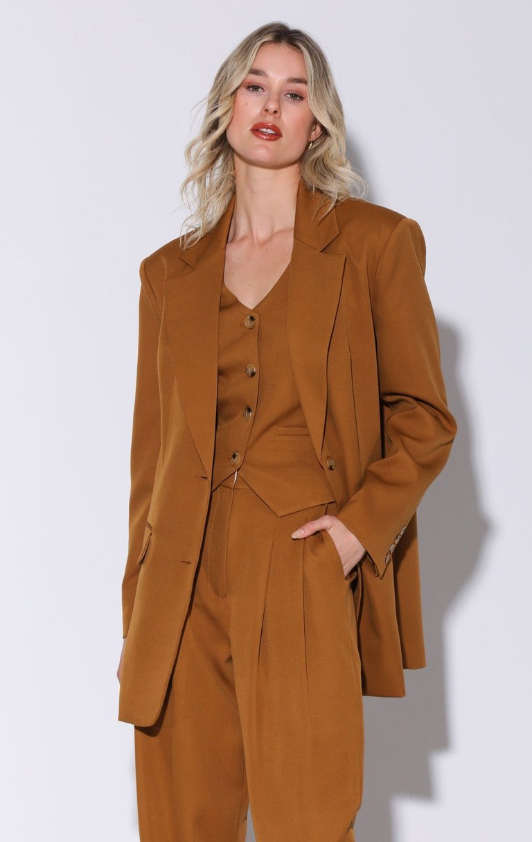 Kira Blazer, Camel - Camel