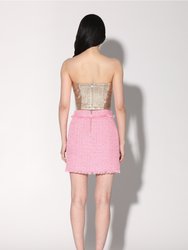Laurette Skirt, Paris Pink Tweed