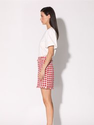 Laurette Skirt, Picnic Tweed Red