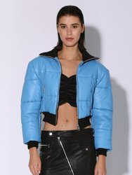 Laylah Jacket, Bluejay - Leather - Bluejay