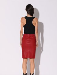 Mae Skirt, Red