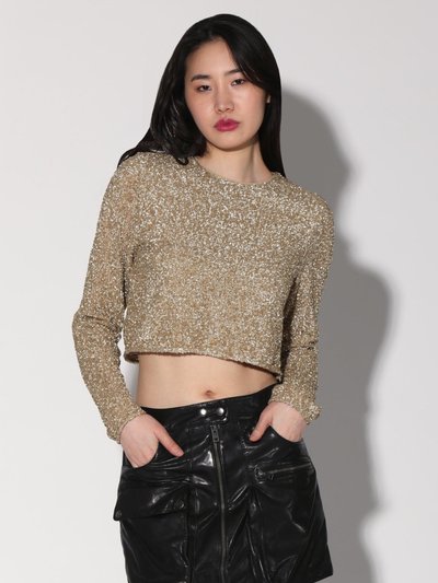 Walter Baker Megan Top, Gold Rush Sequin product