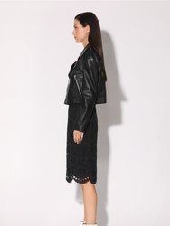 Milan Jacket, Black - Leather