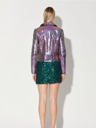 Presley Jacket - Lilac Crushed Metallic