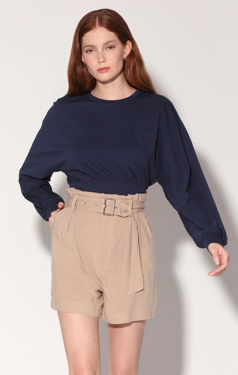 Sasha Top - Navy - Navy