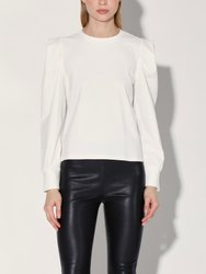 Stella Top, White - White