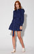 Tara Dress - Navy