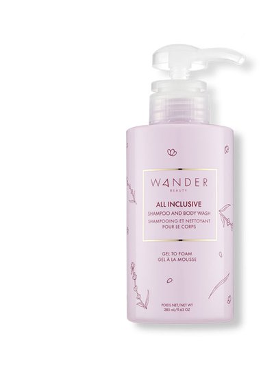Wander Beauty All Inclusive Shampoo and Body Wash product