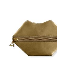 Mini Pucker Up Pouch - Brown