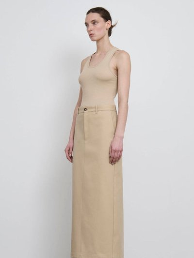 Wardrobe NYC Drill Column Skirt product