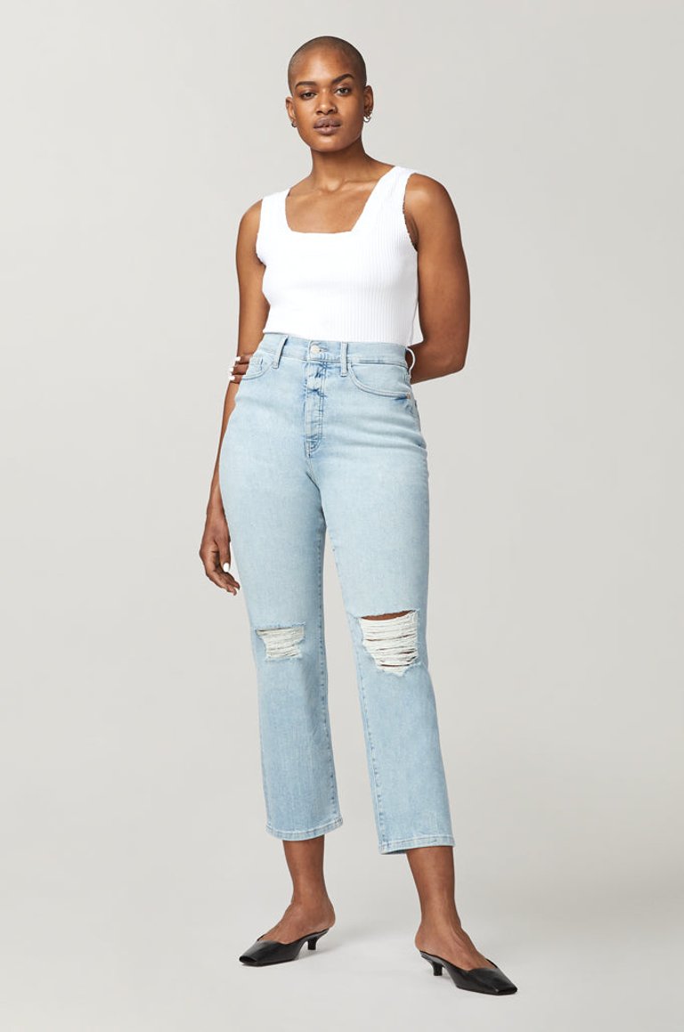 ASE - High Rise Straight Jeans, 24 Hours - 24 Hours