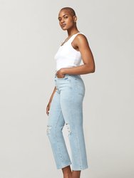 ASE - High Rise Straight Jeans, 24 Hours