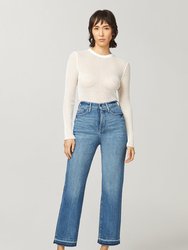 ASE - High Rise Straight Jeans, Cleo - Cleo