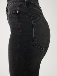 ASE - High Rise Straight Jeans - Nightfall