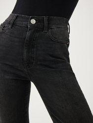 ASE - High Rise Straight Jeans - Nightfall