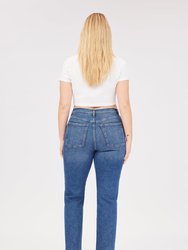 ASE - High Rise Straight Jeans | Bel Air