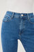 ASE - High Rise Straight Jeans - Pacific