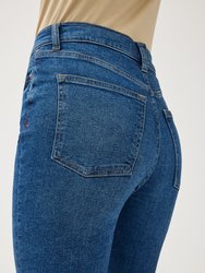 ASE - High Rise Straight Jeans - Seaborn