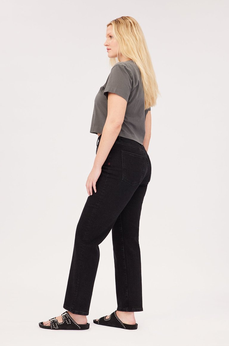 Ase - High Rise Straight Jeans - Ventura