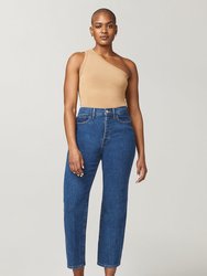 ASE - High Rise Straight Jeans, Watersong