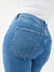 Ase Plus - High Rise Straight Jean - Pacific