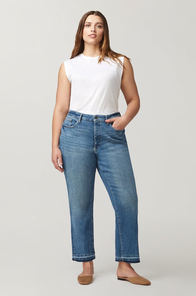 ASE Plus - High Rise Straight Jeans, Cleo - Cleo