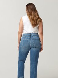 ASE Plus - High Rise Straight Jeans, Cleo