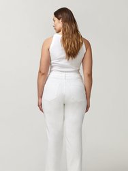 ASE Plus - High Rise Straight Jeans, Cranes