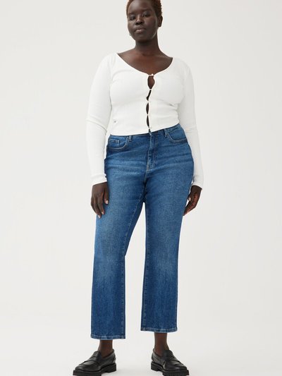 Warp + Weft ASE Plus - High Rise Straight Jeans - Seaborn product