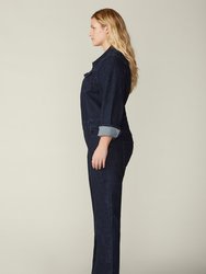 DTW Plus Size Straight Leg Jumpsuit - Ringer