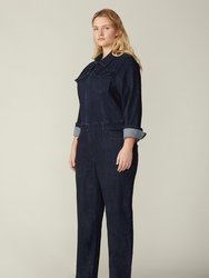 DTW Plus Size Straight Leg Jumpsuit - Ringer