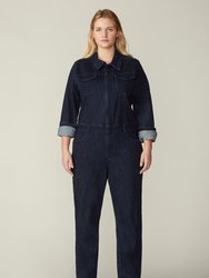 DTW Plus Size Straight Leg Jumpsuit - Ringer - Ringer