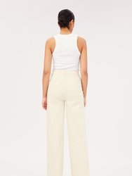 HOU Relaxed Wide Leg - Bone