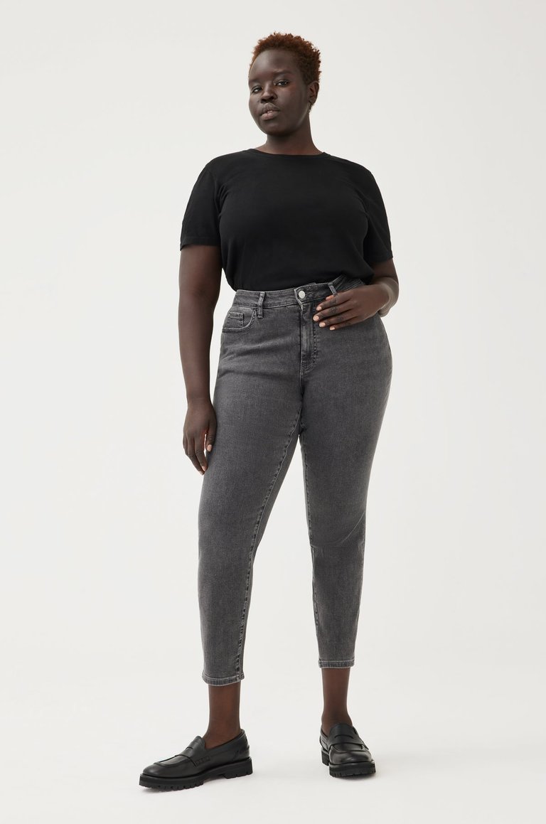 Jfk Plus Skinny Jeans  - Gris - Gris