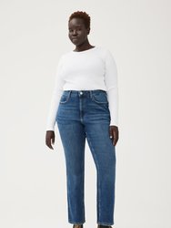 MAB Plus - Slim Straight Jeans - Skylark - Skylark