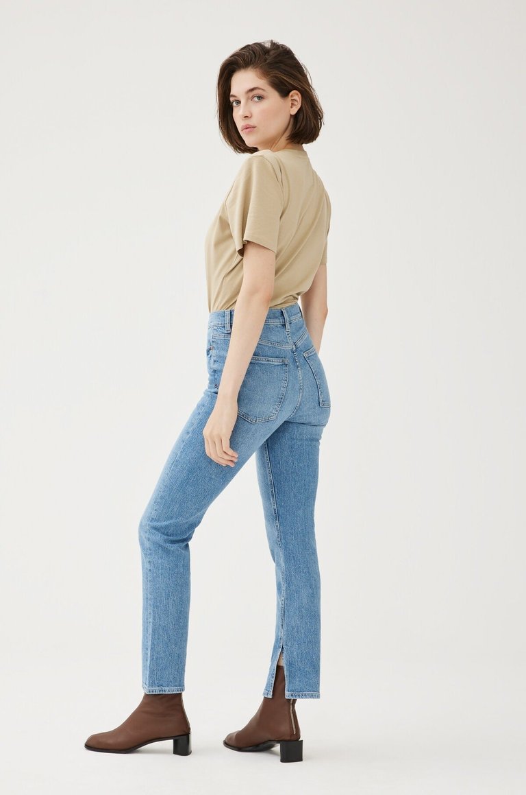 MAB - Slim Straight Jeans - Clare