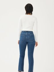 MAB - Slim Straight Jeans - Skylark