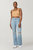 MIA - High Rise Flare Jeans, Burnout - Burnout