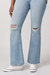 MIA - High Rise Flare Jeans, Burnout