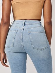 MIA - High Rise Flare Jeans, Burnout