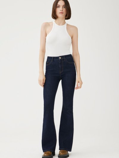 Warp + Weft MIA - High Rise Flare Jeans - Drum product