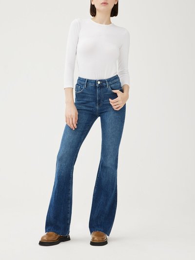 Warp + Weft MIA - High Rise Flare Jeans - Seaborn product