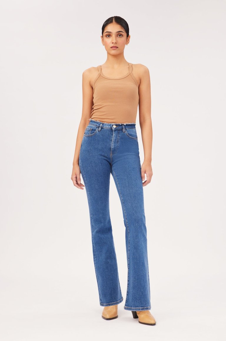 MIA High Rise Flare Jeans - Westlake