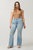 MIA Plus - High Rise Flare Jeans, Burnout